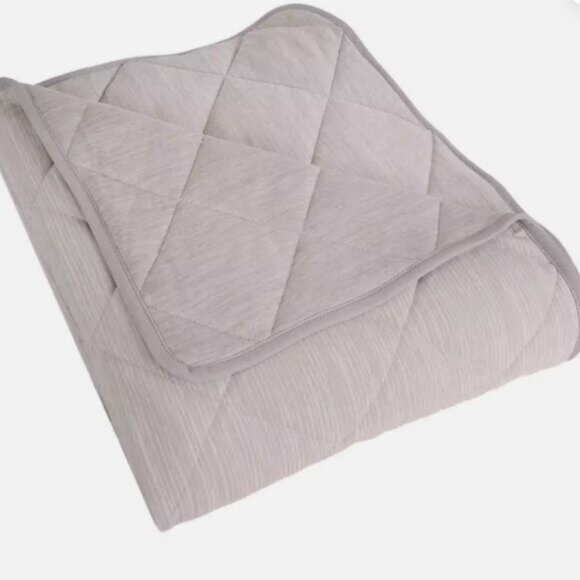 Life Comfort Reversible Cooling Throw Blanket Grey - Picture 8 of 10